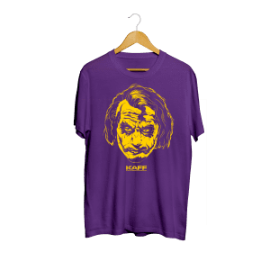 KAFF-Shirt - Joker (purple/gelb)